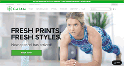 Desktop Screenshot of gaiam.com